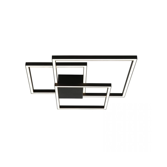 2023 CEILING LIGHT 48W 3000K ALUMINIUM&ACRYLIC SANDY BLACK Zambelis Lights